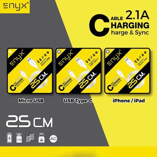 สายชาร์จสั้น ENYX 2.1A 1 สายชาร์จสั้น ENYX 2.1A