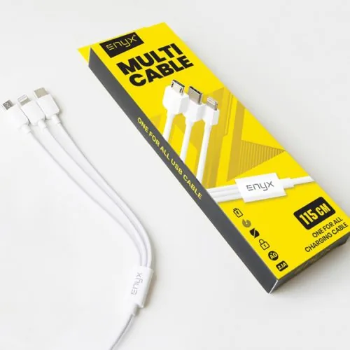 สายชาร์จ ENYX 3 in 1 multi Cable 1 สายชาร์จ ENYX 3 in 1 multi Cable