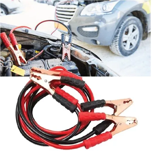 สายพ่วงแบตรถยนต์ สายจั๊มแบต 500 AMP เส้นหนา ยาว 2 เมตร