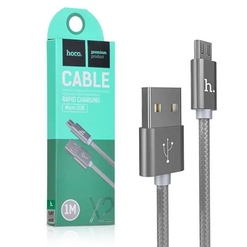 สายชาร์จถัก Hoco X2 Micro USB 1 สายชาร์จถัก Hoco X2 Micro USB